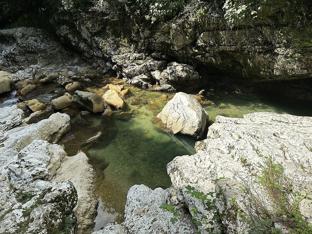 Martvili Canyon in Georgia